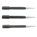 3Pcs/Set Heavy Duty Centre Punch Set 1.5mm, 2mm, 3mm Alloy Steel
