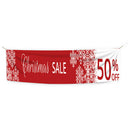 Christmas Banner Porch Decoration Background Cloth Festival Shop Supplies