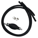 Black Outboard Engine One-way Valve Manual Pump
