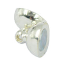 20 Sets Magnetic Clasps For Necklace Bracelet Connector Hooks Mixed Color