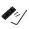 7 String Locking Nut Electric Guitar Nut Tremolo Bridge 48mm (Black)