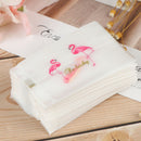 100pcs Flamingo Cookie Bag Candy Nougat Scrub Sealing Plastic Bag Party Gi3C