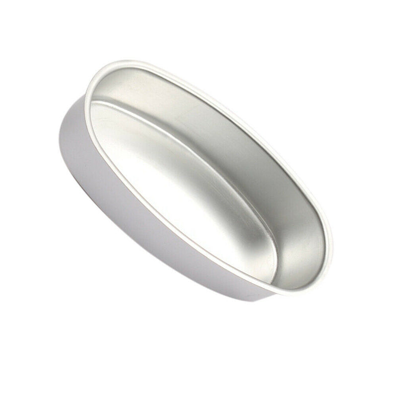 1*Nonstick Cake Tray Baking Tray Oven Baking Mold Oval Aluminum Alloy