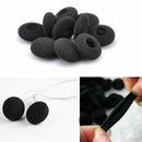 8Pcs 40mm Soft Earphones Earpad Replacement Gaming Headset Ear Pad Cushion