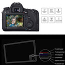 8H 0.55mm Tempered Glass Screen Protector Camera LCD Film for Canon 60D