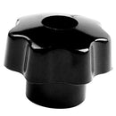 5 pieces Black star grip knobs, female thread diameter 8mm, head diameter 4 Z2A5