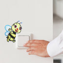 DIY Bee Diamond Painting Luminous Switch Stickers Outlet Wall Decals Decor