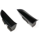 Black Front Row Door Side Storage Box Handle Armrest Phone Container Fits f