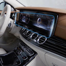 2Pcs Full Cover Car Navigator Dashboard Screen Protective Film for Benz E C