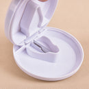 Pill Case Medicine Crusher Grinder Splitter Tablet Divider Cutter Storage Bo JR