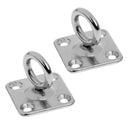 2 Pieces Heavy Duty Eye Plate Cover Plate Eye Plate Wall Hook