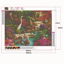 Animal 5D DIY Full Round Drill Diamond Painting Cross Stitch Mosaic (C1407)