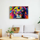 5D Full Square Drill Diamond Painting DIY Colorful Lion Cross Stitch Mosaic