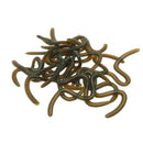 17 pcs 10 cm Artificial fishing bait Soft simulation worms Fishy smell real