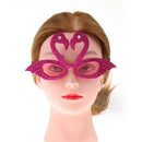 5x Glitter Flamingo Sunglasses Party Glasses Fancy Dress Up Costume Supplies