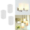 3Pcs Universal Ceiling Light Shade Cover Pendant Lampshade Wall Bracket Light