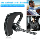 V8S Bluetooth Earphones Business Wireless Handsfree Headset with Mic for Driver
