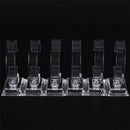 2pcs Clear Acrylic Detachable Bracelet Jewelry Watch Display Holder Stand Rack Z