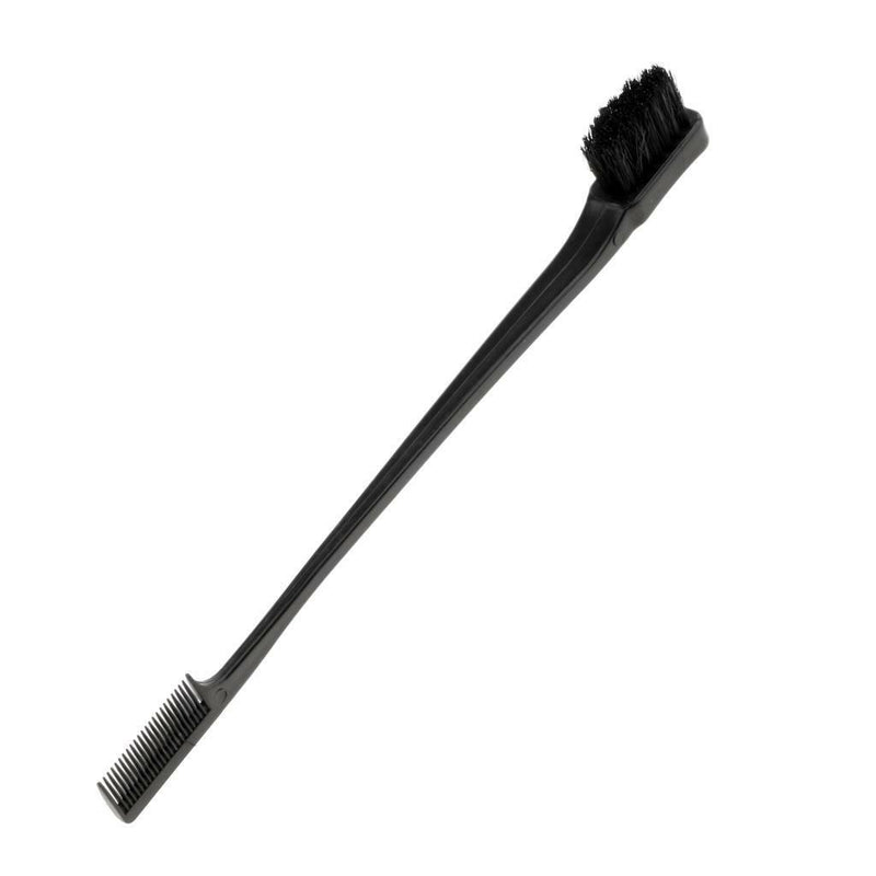 2pc Edge Control Brush Double Sided Comb Smooth Natural Look Polish Hair