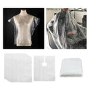100 Pieces Disposable Hair Cutting Cape Hairdresser Stylist Barber Shop