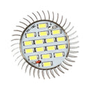 5X(GU10 bulb Spot lamp 5630 SMD 16 LED White 7500K 580LM F9K2)