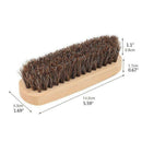 Car Brush Horsehair Bristle Wooden Handle Internal Cleaning Tools