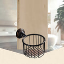 Modern Black Wall-Mounted Bathtub Hardware Set Luxury Clothes Hook Toilet P