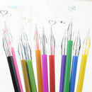 12color 0.7mm Refill Gel Ink Rollerball Pen Colorful Stationery Watercolor G6Q8.