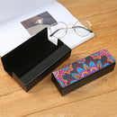 DIY Diamond Painting Leather Eye Glasses Storage Case Travel Sunglasses Box