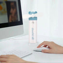 Handheld Fan, Mini Fan,Portable Misting Fan, Usb Rechargeable Fan. 1200Mah