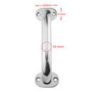 Boat Door Hatch Grab Handle Hand Rail 7.87" Oval Base Marine Stainless Steel