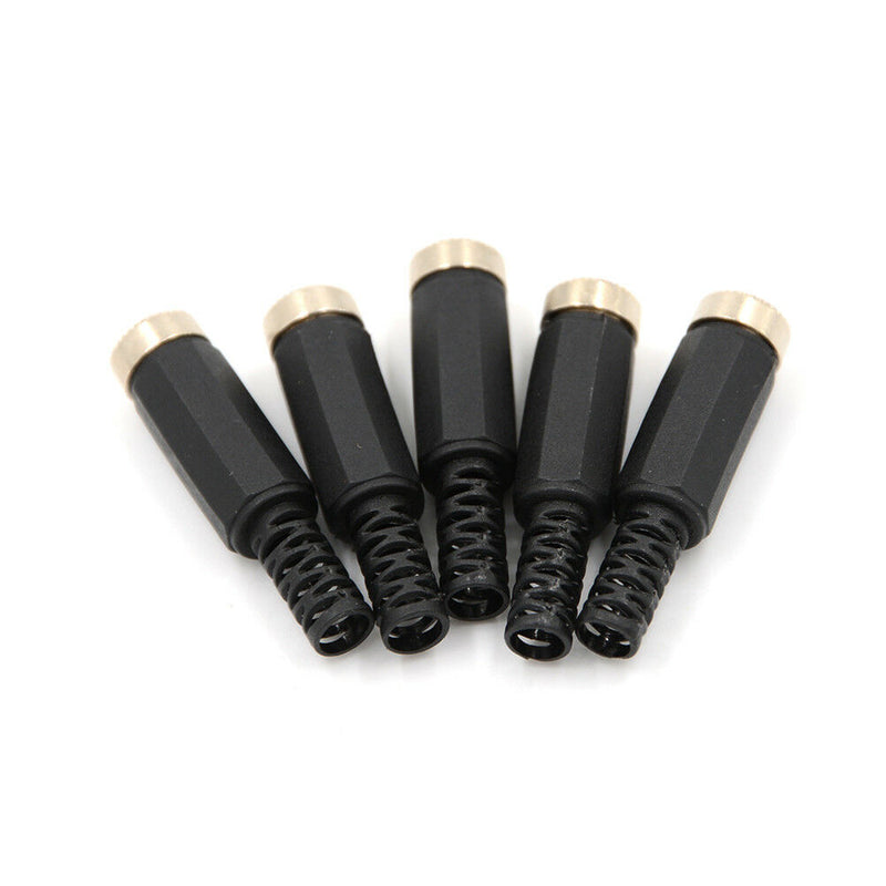 5x IMC 5.5mm x 2.1mm  Female DC Power Socket Jack Connector Adapter LJU