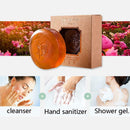 Tan vanilla essential oil soap hydrating cleansing handmade soap 100g Favor