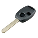 2 Buttons Remote Auto Car Key Fob Case Blank Key Shell for City Civic CR-V