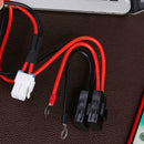 1m 30A 4Pin Short Wave Car Charger Power Cable Cord For ICOM IC7000 IC7600 Radio