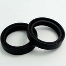 2pcs 33x46x10.8 MM Rubber Fork Oil Seal For Motorcycle Front Shock Absorber