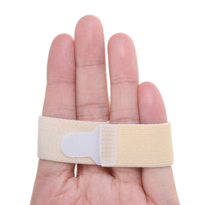 1*Toe splints straightener bandage cushioned corrector hammer toe separator  FT