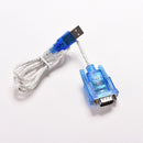 USB to RS232 Serial 9 Pin DB9 Female Converter Adapter Cable Win XP 7 8 10 JR