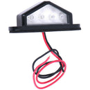 10-30V LED Rear Truck Trailer Lamp Light License Plate Lamp Waterproof Triang-OZ