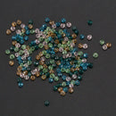 200PCs Mixed Crystal Quartz Faceted Beads 4mm F6J5