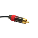 3.5mm Male To RCA RCA Male Audio Adapter Cable, Optimal Signal Transmission And