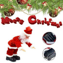 Handstand Santa Creative Unique Funny Christmas Gift  Santa Claus ornaments W8Z6