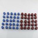 50x AC Charging Port Service Caps R134a 16mm & 13mm High Low A/C Caps
