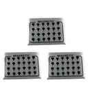 12 Pair Mens Women Black Magnetic Clip On Ear Stud Earrings No Piercing 6mm