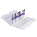10Pcs Pcb Milling Cutter 1.5Mm Fish Tail Milling Cutter Corn Milling Cutter