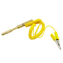 DC 6V 12V 24V Circuit Tester Diagnostic Tool Trailers Yellow Metal Probe Lamp