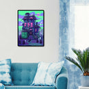 Halloween 5D DIY Full Round Drill Diamond Painting Cross Stitch Kit (WX464)