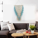 Hand Knotted Macrame Wall Art Handmade Cotton Bohemian Wall Hanging Tapestr I3X5