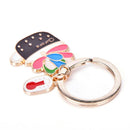 1pc Creative Succulent Plants Cactus Keychain Key Ring Keyfob Key Chain Cute BX