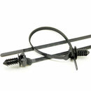 Nylon Push Clips Wire Tie Released Zip Straps Car Pipe Cable Fastener  ZCW